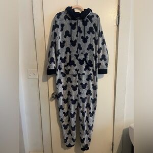 Disney navy blue and Gray Zip-Up Hoodie